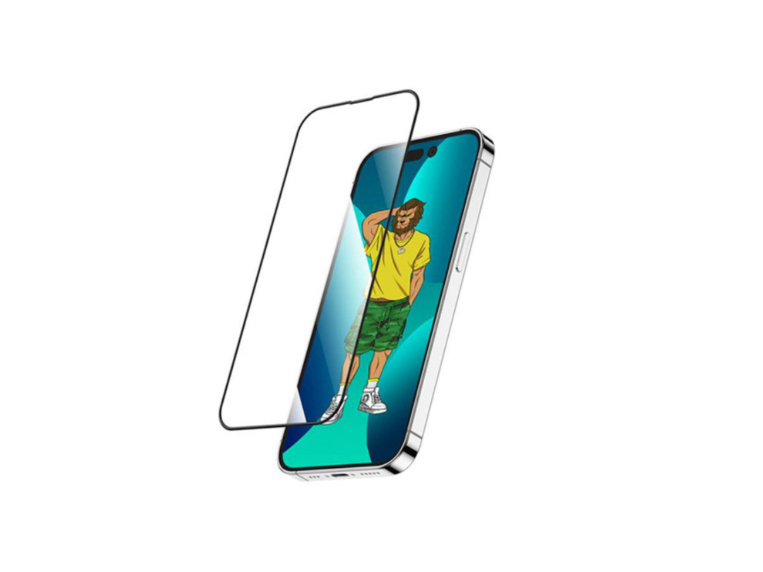 Green Lion iPhone 14 Pro Max 3D Silicone HD Glass Screen Protector Green Lion iPhone 14 Pro Max 3D Silicone HD Glass Screen Protector
